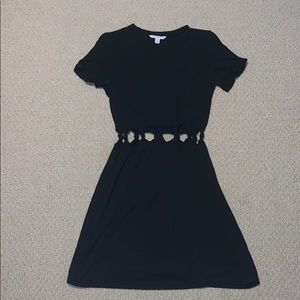 cut out T-shirt dress